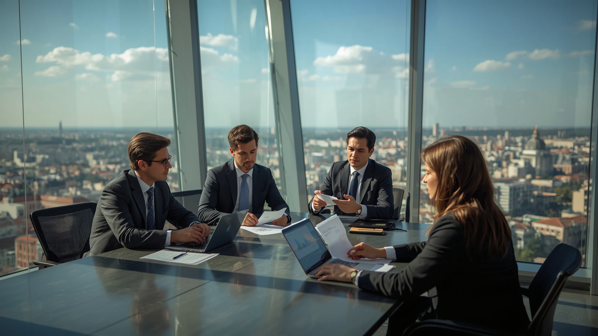 Equipo de auditores financieros